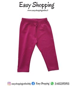 leggings rosso bambina