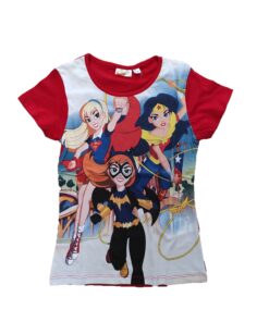 T-shirt Estiva Bambina Super Eroi