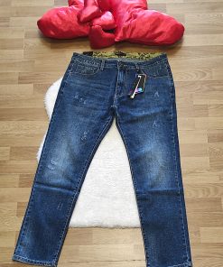 jeans uomo blu scuro