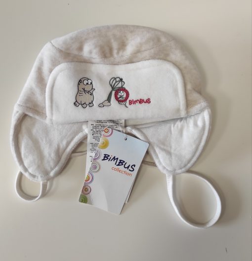 cappello neonato con paraorecchie