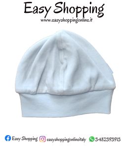 cappellino neonato ciniglia