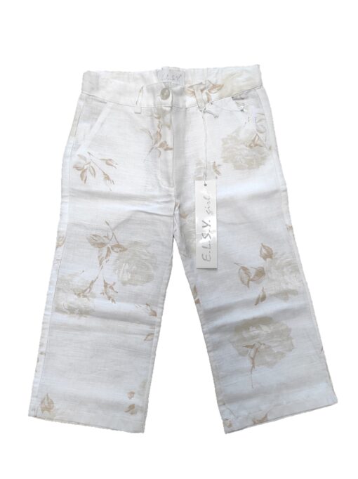 pantalone di lino bimba